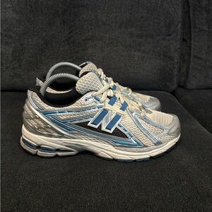 New Balance 1906R Silver Metallic Blue Agate womens Size 9.5
